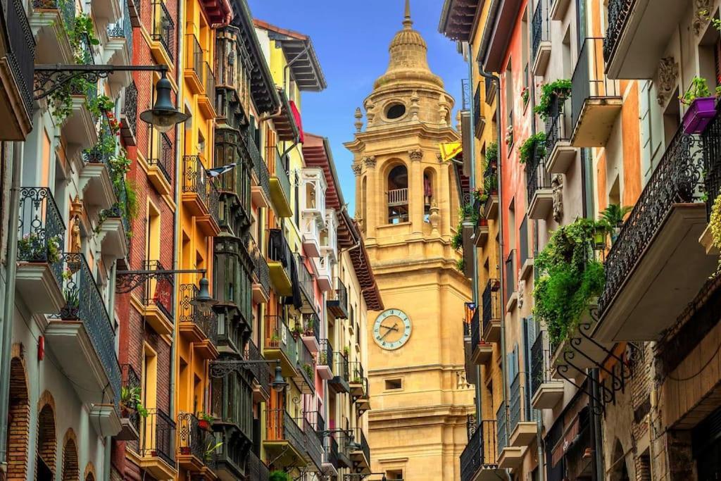 Acogedor Apartamento En El Corazon De Pamplona Kültér fotó